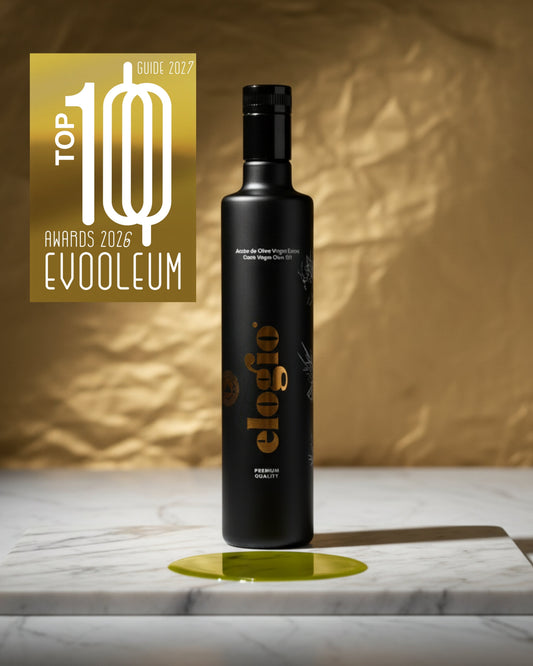 Elogio Premium entra en el TOP 100 mundial: uno de los 100 mejores AOVE del mundo según EVOOLEUM