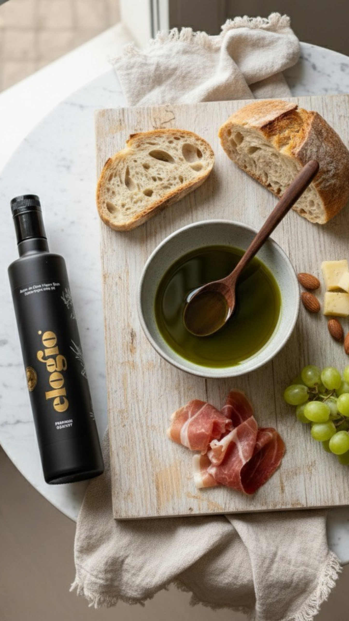 Botellas de AOVE Elogio Premium 500 ml de la caja de 6 unidades