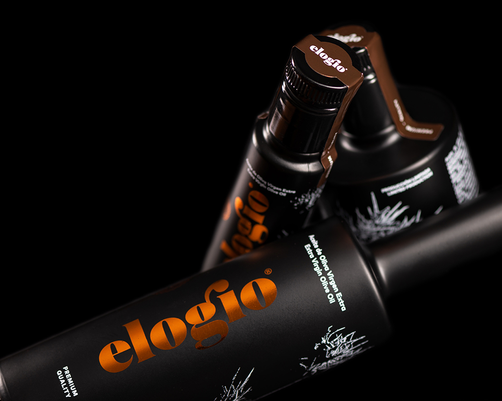 Composición para web  de las Botellas Elogio Premium