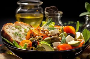 Ensalada de Varias cosas con aceite Elogio Premium